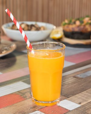 fresh orange juice