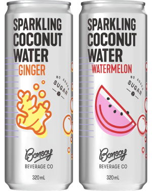 sparkling coconut water