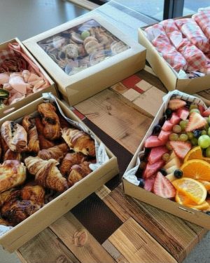 morning tea platter