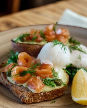 salmon gravlax