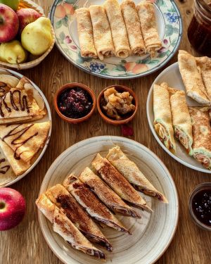set of blini