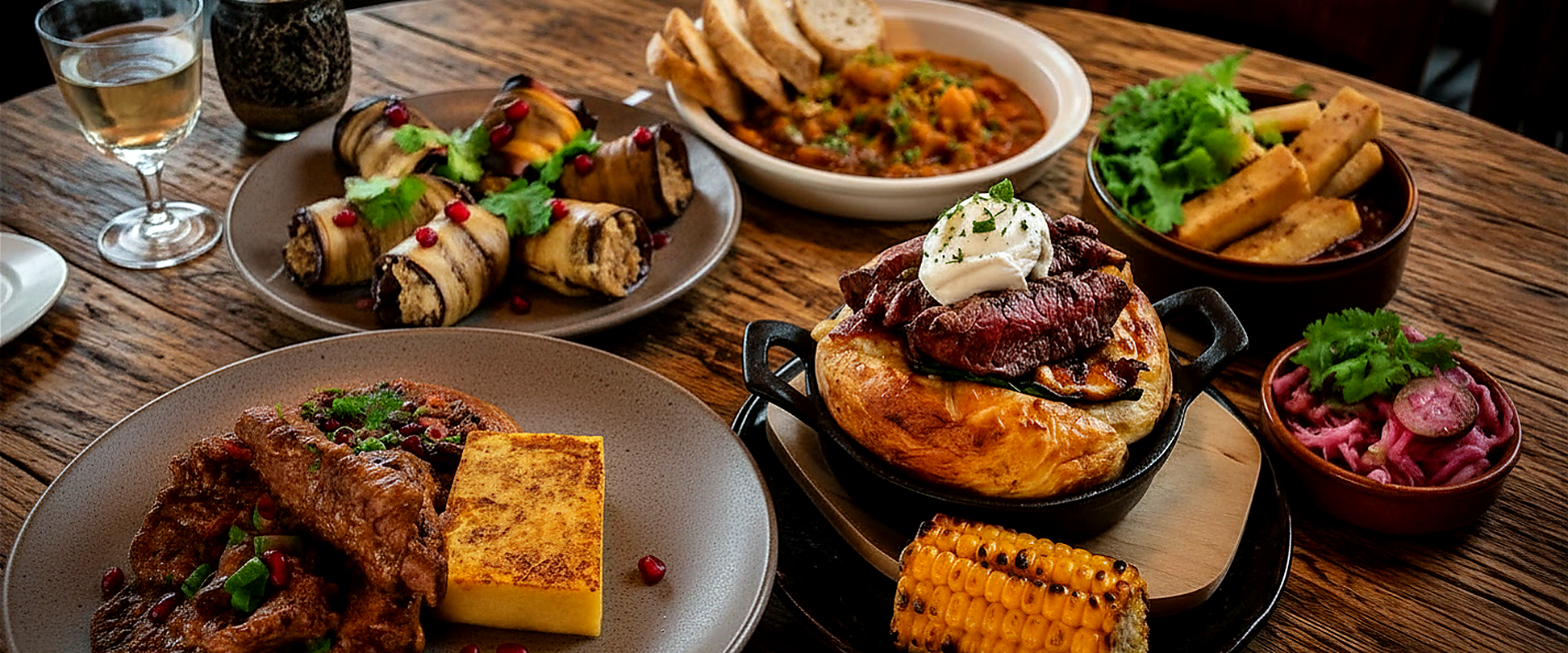 Regional European flavours Rarely seen on the Coast